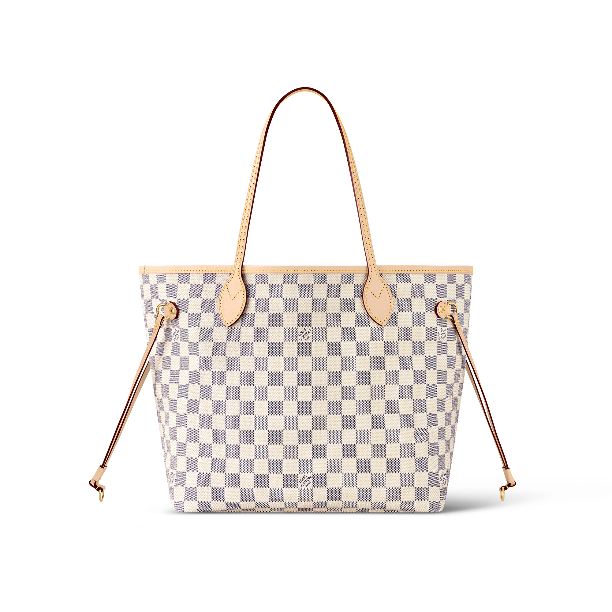 Neverfull Mm Damier Azur Canvas Handbags Louis Vuitton 2844